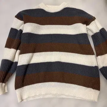 앵커 스미스 스트라이프 니트 스웨터 L