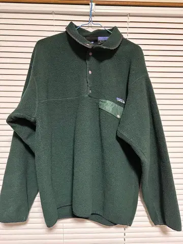Patagonia Synchilla 플리스 자켓 L 다크 그린