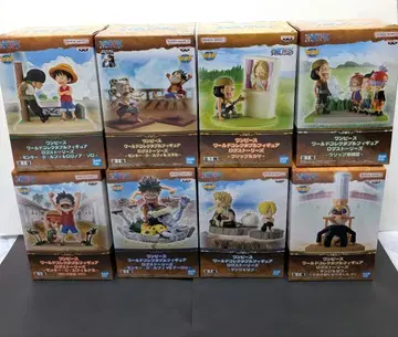 원피스 월드 컬렉터블 피규어 로그 스토리 8체 세트