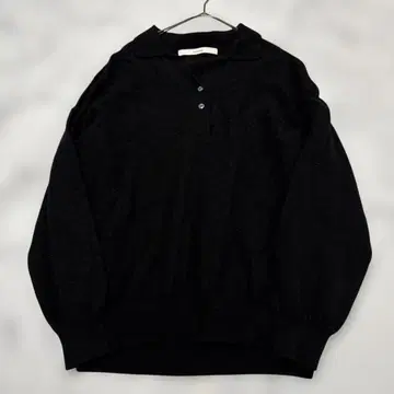 새상품급 FRAMeWORK 프레임워크 카라 부착 스웨터 블랙