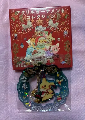 포켓몬 센터 크리스마스 2024 아크릴 오너먼트 미미큐