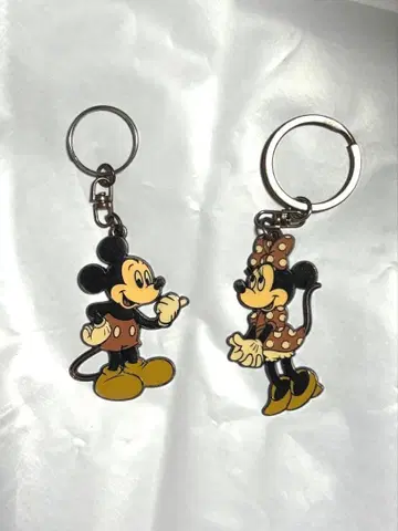 미키 미니 아크릴 키링 세트