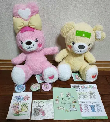 새상품 pupu 봉제 인형 푸푸 셰리나 XL 외 굿즈 세트