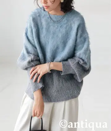 antiqua 안티카 그라데이션 스웨터