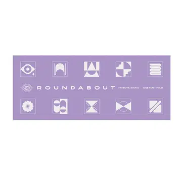 키타니 타츠야 타월 ROUNDABOUT 투어 라이브 굿즈