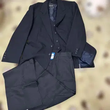 츠치야 비즈니스 정장 3세트 다크 네이비 허리 85cm