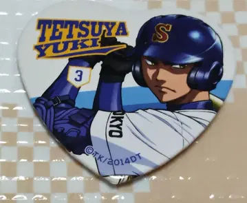 다이아몬드 A 유키 테츠야 하트 캔뱃지