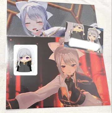 니지산지 히구치 카에데 아크릴 블록 빅 카드 특전