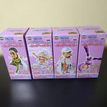원피스 월드 컬렉션 에그헤드 6 4종 세트