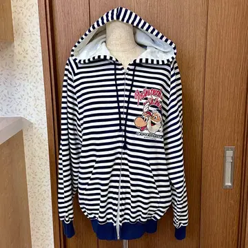 캡틴 산타 집업 보더 후드티 M 사이즈