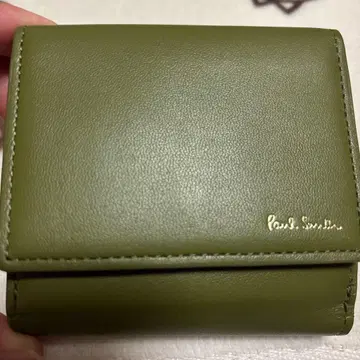 새상품 Paul Smith 접이식 지갑 올리브 그린