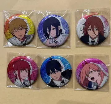 체인소 맨 글리터 캔뱃지 컬렉션