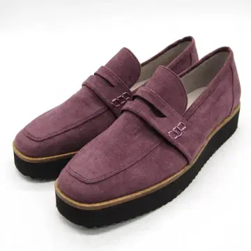 오리엔탈 트래픽 퍼플 로퍼 통굽 26cm 39 사이즈 신발