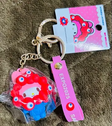 [ 새상품 ] 미야쿠미야쿠 산리오 마이멜로디 키링 만박 EXPO 2025