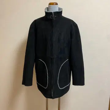 MITSUMINE 플리스 라이닝 블랙 자켓 [ L ]