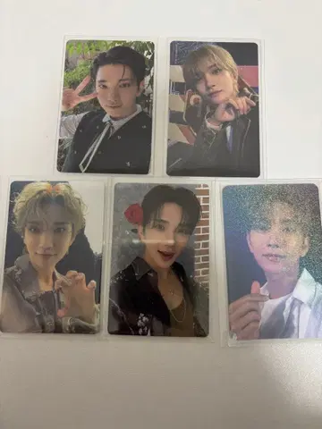 seventeen 조슈아 트레이딩 카드 세트