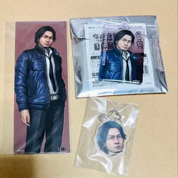 용과 같이 클리어 책갈피 아크릴 참 아크릴 키링