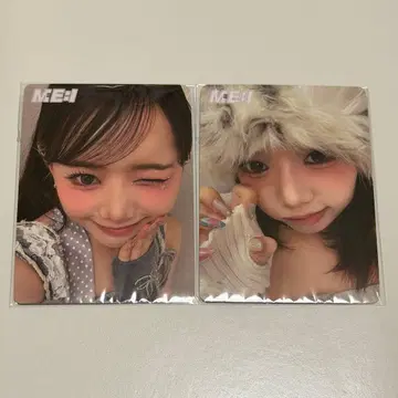 ME:I 회장 한정판 혜택 CD 시미즈 케이코 트레이딩 카드 셀카