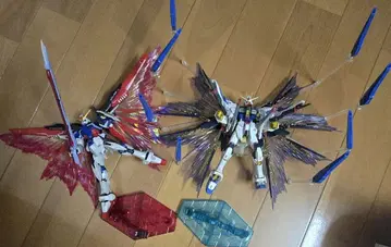 조립 완료 건담 프라모델 묶음 판매