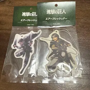 진격의 거인 오이타 히타 한정판 에어 프레셔너 엘렌 리바이 병장