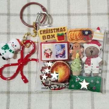 가챠 파우치 곰돌이 크리스마스 1