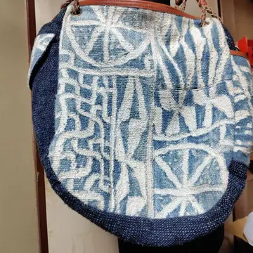 마라이카 네이비 나염 백