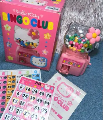 레어 헬로키티 빙고 클럽 헤이세이 레트로 잡화 산리오 키티