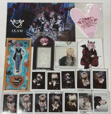 AVAM 키쿄카코 폴라로이드 아크릴 스탠드 외 굿즈 묶음 판매