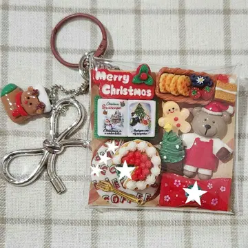 가챠 파우치 산타 곰돌이 크리스마스 2