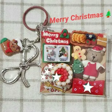 가챠 파우치 산타 곰돌이 크리스마스 2