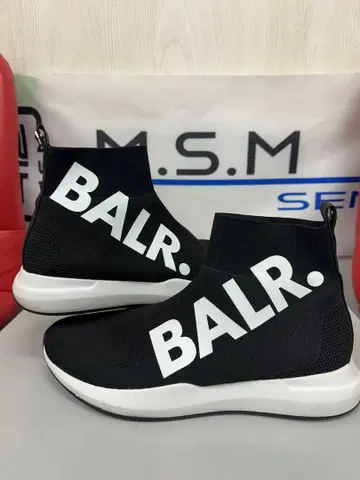 BALR. 블랙 스니커즈