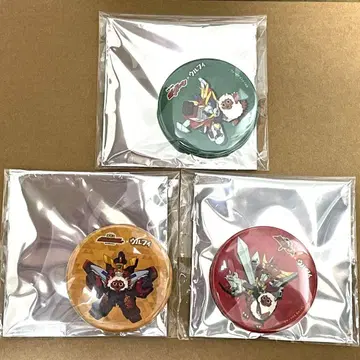 메이테레 x 선라이즈 월드! 트레이딩 캔뱃지 3종 세트