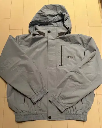 Lynx 후드 부착 라이트 그레이 점퍼