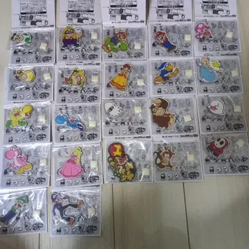 슈퍼 마리오 캐릭터 마그네츠 2 전 22종류 컴플리트