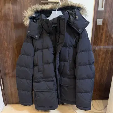 유니클로 다운 자켓 네이비 L 사이즈