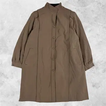 롱 코트 브라운 모카 계열 LL 오버 사이즈