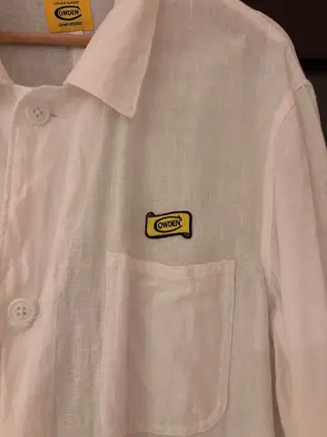 COWDEN 카우덴 린넨 커버올 L 사이즈