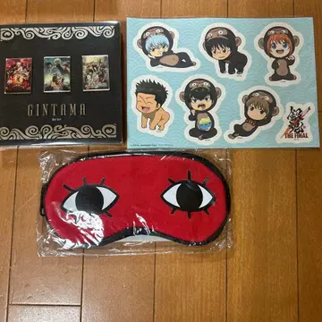 GINTAMA 캐릭터 씰 & 안대 배치 세트