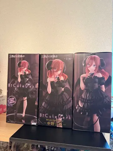 5등분의 신부 BiCute Dark Figure 나카노 미쿠 3체 세트