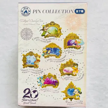 핀 배지 디즈니씨 20주년 그랜드 피날레 7종 컴플리트