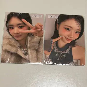 ME:I 회장 한정판 혜택 CD 사사키 코코나 트레이딩 카드 셀카