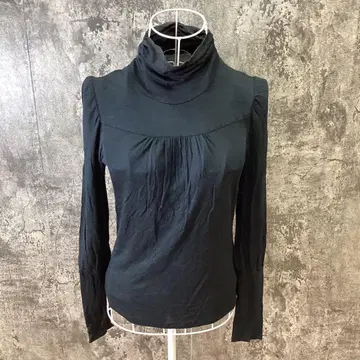 matrice 긴팔 터틀넥 상의 성숙/러블리 블랙(38)