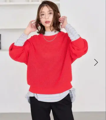 테이프얀 패턴 절개 풀오버 [ 스튜디오 클립 ]