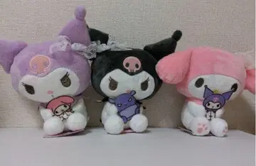 마이멜로디 쿠로미 봉제 인형 3개