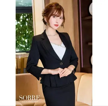 sobre 셋업 수트 블랙