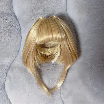 금발 숏 밥 가발 인형 가발 6인치 1/6 Tinyfox