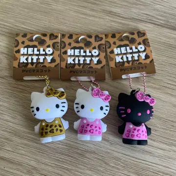 헬로키티 PVC 키링 3개 세트