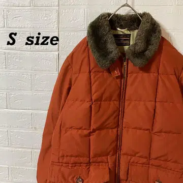 에디 바우어 프리미엄 구스 다운 자켓 다크 오렌지