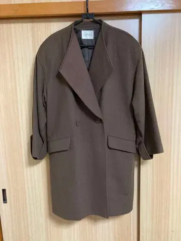 체스터 코트 캐시미어 혼방 일본제 헤이세이 레트로