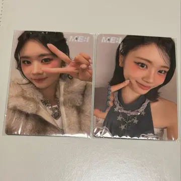 ME:I 회장 한정판 혜택 CD 사사키 코코나 트레이딩 카드 셀카